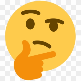 Thinking Emoji Memes Png - Thinking Emoji Png Discord Clipart
