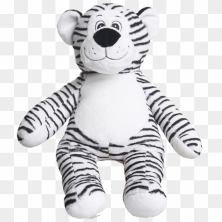 White Tiger Incredibly Soft 16" Teddy Bear Kit - Teddy Bear Clipart