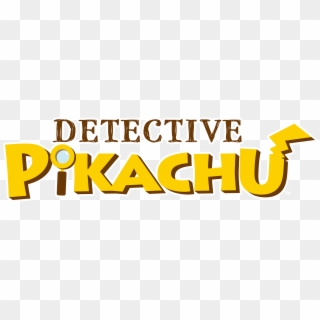 Detective Pikachu Is Out Today And Blastoise Surfs - Pokemon Detective Pikachu Logo Png Clipart
