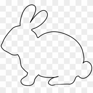 Bunny Rabbit Png Easter Pinterest Bunnyrabbitpng - Rabbit Template Clipart