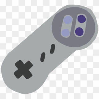 Snes Controller Simple Art No Background Variant - Game Controller Clipart