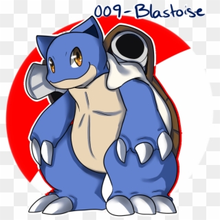 009- Blastoise - Cartoon Clipart