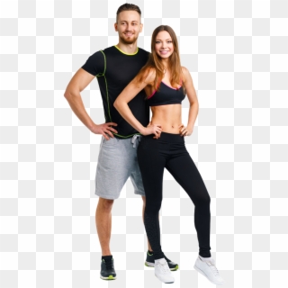 Photos Mart - Man And Woman Fitness Png Clipart
