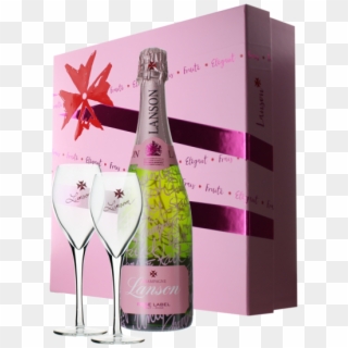 Gift Set Alicante 2 Champagne Flutes - Lanson Clipart