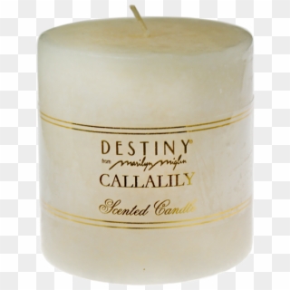 Destiny Callalily Candle - Candle Clipart