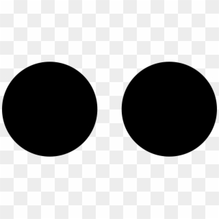 Png File Svg - Two Black Circles Png Clipart