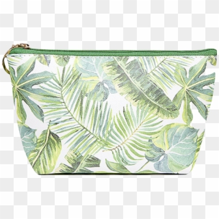 Tropical Leaf Pouch/ Cosmetic Bag Clipart