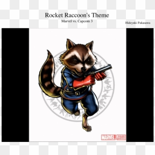 Rocket Raccoon's Theme - Rocket Marvel Vs Capcom 3 Clipart