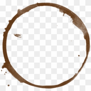 Coffee Stain Png - Coffee Cup Stain Black And White Clipart