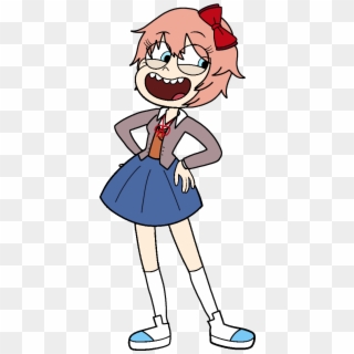 Transparent Stock Sayori In Style Of Star Vs The - Star Vs Forces Of Evil Style Clipart