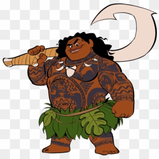 Maui Png - Maui From Moana Clipart Transparent Png