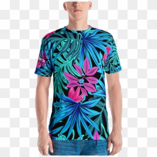 Men's Tropical Leaf Printed - Rhodesian Bush Camo T Shirt Clipart