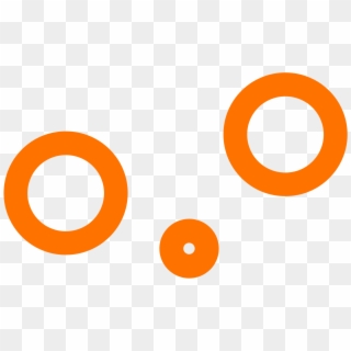 Orange Nose Day - Orange White Round Logo Clipart