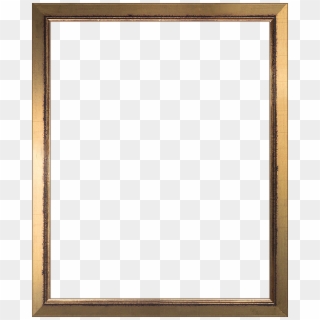Gold Picture Frame Wall Art Burnished Finished Wood - Picture Frame Clipart