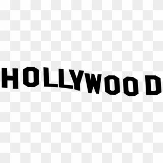 Hollywood Sign Png Transparent Image - Hollywood Logo Png Clipart