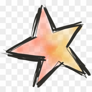 Star Doodle Png Clipart