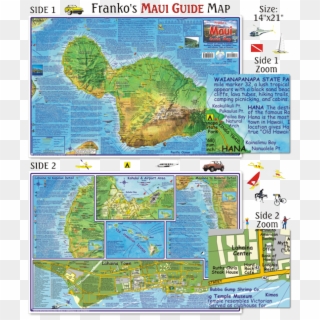 Maui Map Clipart