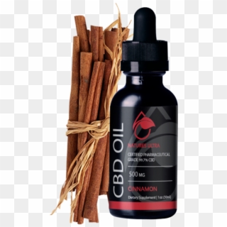 Cinnamon Cbd Oil By Nature's Ultra Clipart