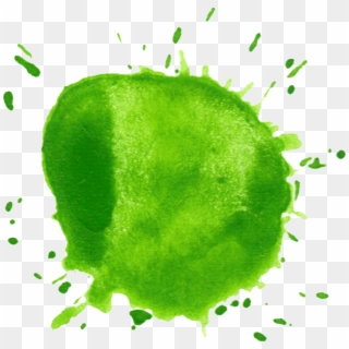 Green Watercolor Stain Png - Green Watercolor Splash Transparent Clipart