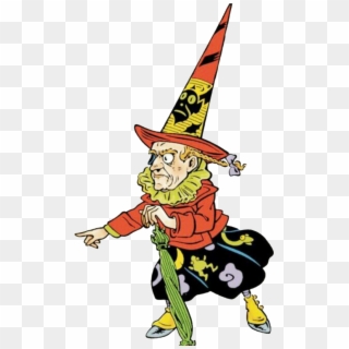 Wizard Of Oz Clipart Witch Hat - Wizard Of Oz Book Wicked Witch - Png Download
