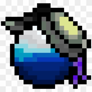 Shield Potion Png Banner Library Library - Pixel Art Minecraft Fortnite Clipart