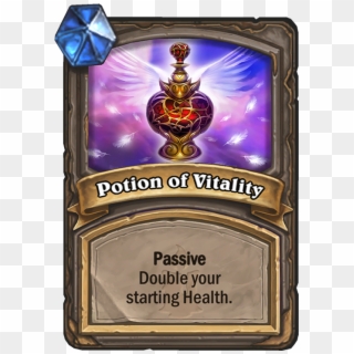 Potion Of Vitality Card - Potion Of Vitality Clipart