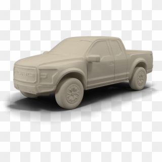 3d Printable Ford F150 Raptor On Turbosquid - Ford Raptor 3d Print Clipart