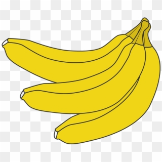 Of Bananas In - Saba Banana Clipart