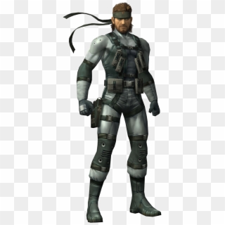Solid Snake Png High-quality Image - Snake Metal Gear Png Clipart