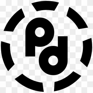 Cc0, Copyright, License, Pd, Round, Black, Symbol, - Pd Logo Clip Art - Png Download