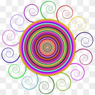 This Free Icons Png Design Of Abstract Spiral Circle Clipart