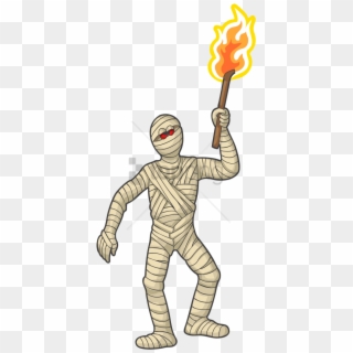 Free Png Download Mummy With Torch Png Images Background - Clip Art Transparent Png