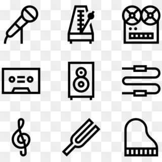 Music And Instruments - Login Icon Clipart