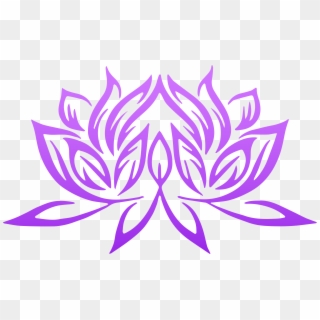 Purple Lotus Wedding Studio - Lotus Flowers Design Clipart