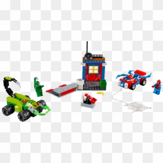 744 X 419 15 - Lego Juniors Spiderman Vs Scorpion Clipart