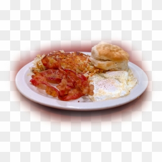 Breakfast - Eggs Bacon Grits Biscuit Clipart