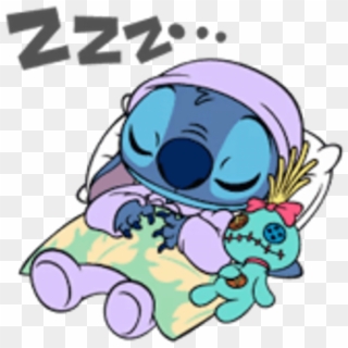 Sleep Cute Sleeptogether Disney Disneycute Liloa - Stickers Stitch Clipart