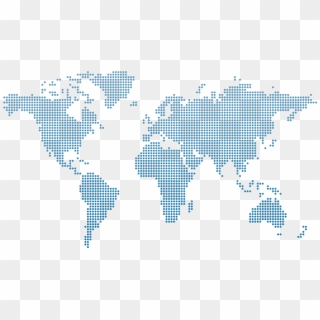 International Global Worldwide Bulk Sms Messaging Platform - Silhouette World Map Clipart