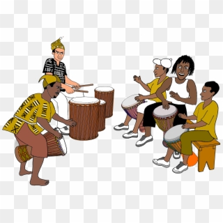 Africa Clipart African Drum - Png Download