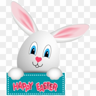 Happy Easter Bunny - Easter Bunny Png Transparent Clipart