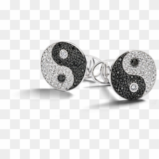 Yin And Yang - Earrings Clipart