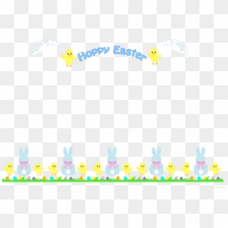 Download Png - Transparent Easter Frames Borders Clipart