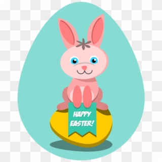 What's The Easter Story And Why Do We Have Easter Eggs - Coelho Da Pascoa Ilustração Clipart