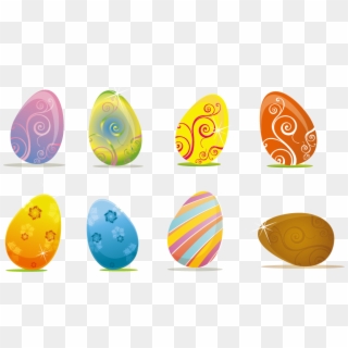 Easter Eggs Free Download - Easter Eggs Vector Free Clipart