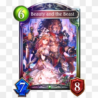 Unevolved Beauty And The Beast Evolved Beauty And The - Shadowverse Cards Clipart