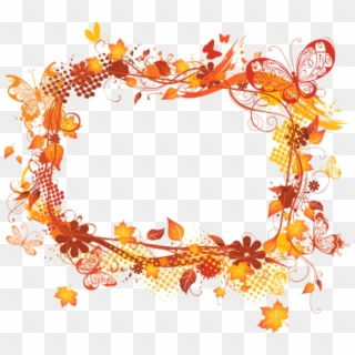 Autumn Frame Png Clipart