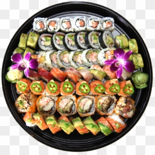602 X 602 12 - Sushi Platter Png Clipart