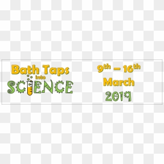 Bath Taps Into Science 2018 - Graphic Design Clipart