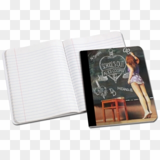 School's Out Notebook - Sketch Pad Clipart