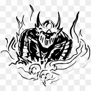 This Free Icons Png Design Of Armored Demon Of Corruption Clipart